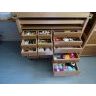 Meuble couture rangement fils et peoltes de laine Metz