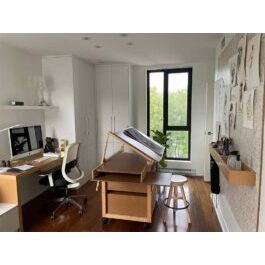 Meuble atelier d'art peinture auboi Montreal Canada