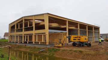 Auboi atelier auzebosc chantier construction pignon et côté