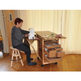 Small sewing workshop furniture cutting table sewing equipment