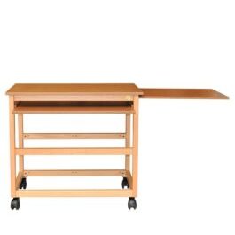 Side table computer desk structure
