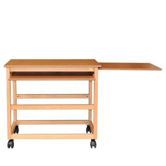 Side table computer desk structure