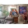 Artist’s Studio Unit auboi Aubignan painting Maryline