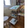 watercolor easel Fontaine la mallet normandy