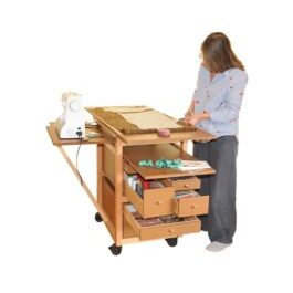 Small sewing workshop cabinet S with drawers