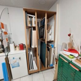 Chassis storage and chatillon paintings