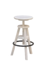 The stool in solid beech