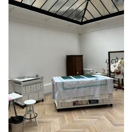 table de coupe couture atelier malherbes paris