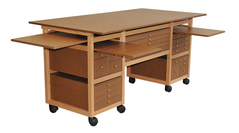 The Workshop Table XL - Meuble de rangement en bois