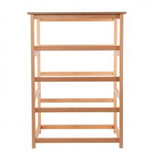 Structure commode 4 niveaux hêtre massif