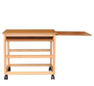 Side table computer desk structure