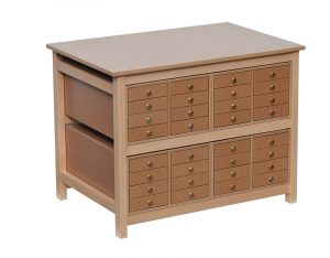 Chest of drawers 32 drawers storage embroidery